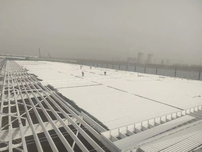 Bouwbouw in de industriële staal
