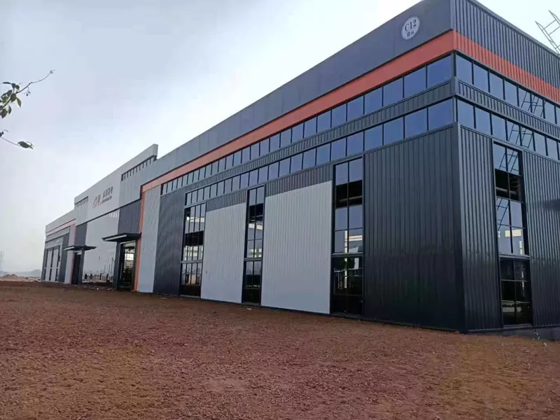 Logistiek stalen magazijngebouwen