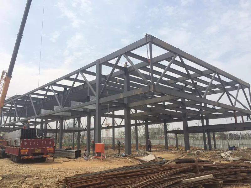 Stalen frame constructie