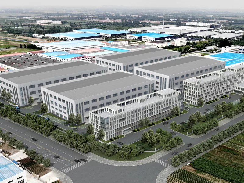 Stalen structuur industrieel park grootschalig geprefabriceerd gebouw
